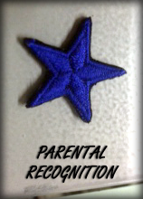 blue star is parent recognition